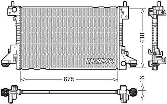 Denso Radiator DRM20006