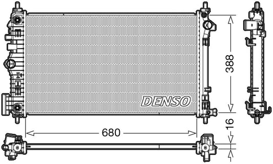 Denso Radiator DRM20007