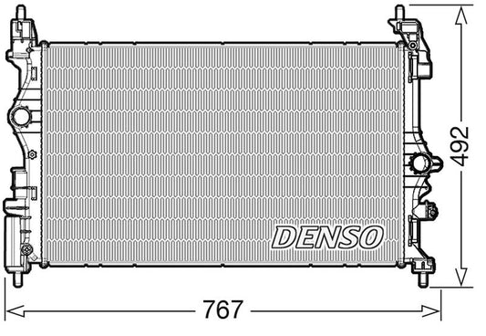 Denso Radiator DRM20051
