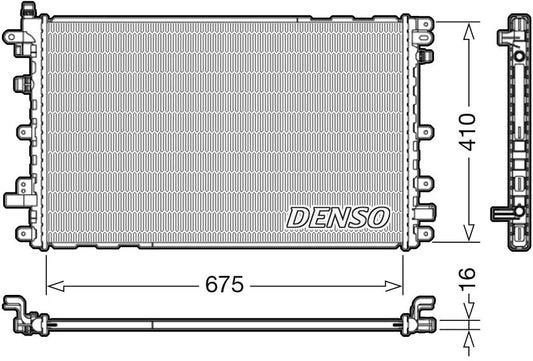 Denso Radiator DRM20113