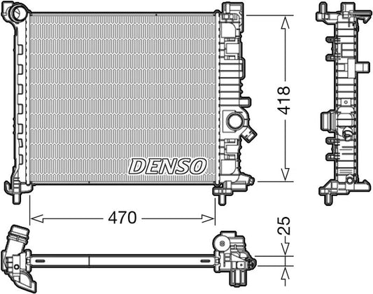 Denso Radiator DRM20114