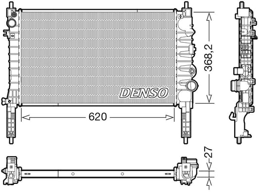 Denso Radiator DRM20122