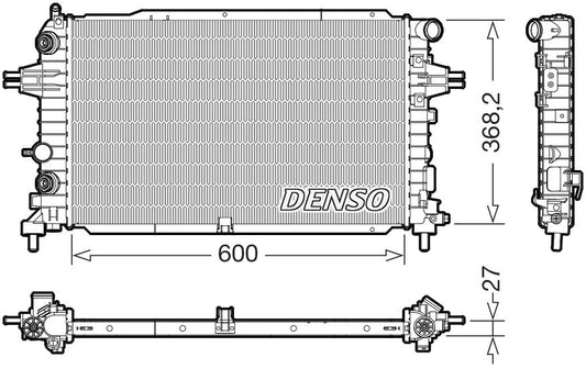 Denso Radiator DRM20129