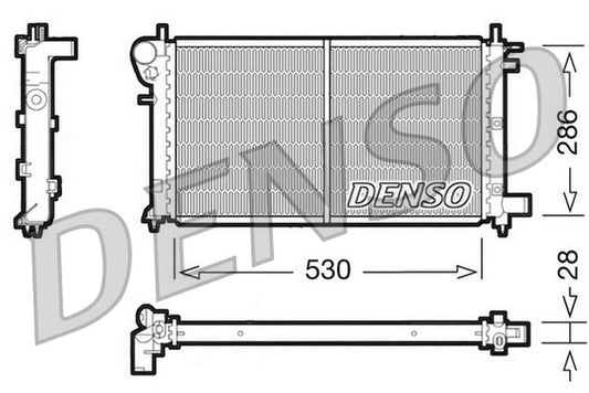 Denso Radiator DRM21003