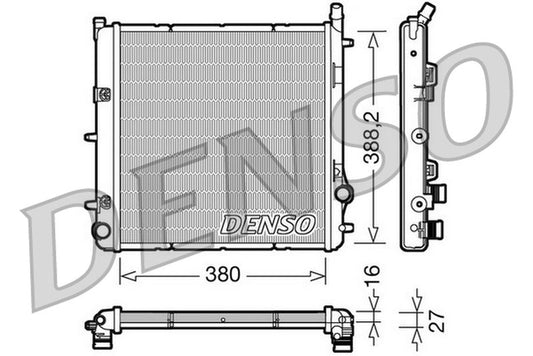 Denso Radiator DRM21005