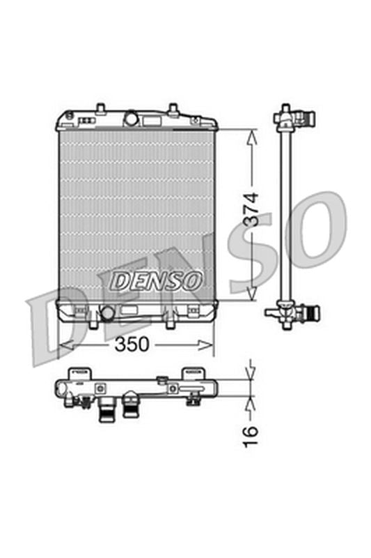 Denso Radiator DRM21603