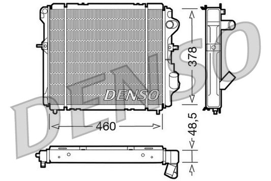 Denso Radiator DRM23007