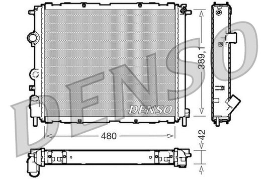 Denso Radiator DRM23009