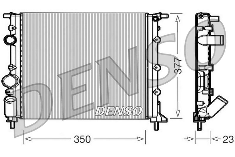 Denso Radiator DRM23010