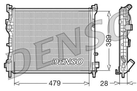 Denso Radiator DRM23016