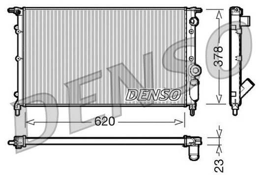 Denso Radiator DRM23022