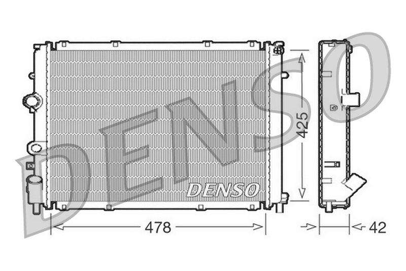 Denso Radiator DRM23031