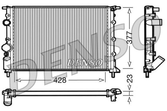Denso Radiator DRM23032