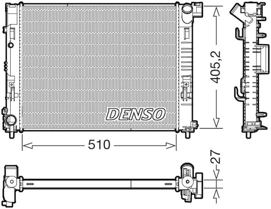 Denso Radiator DRM23085