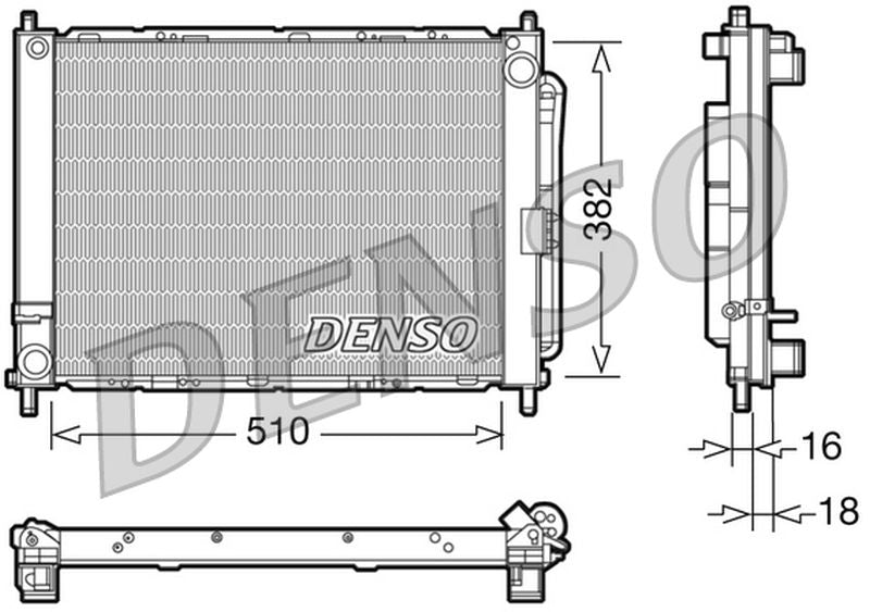 Denso Radiator DRM23102
