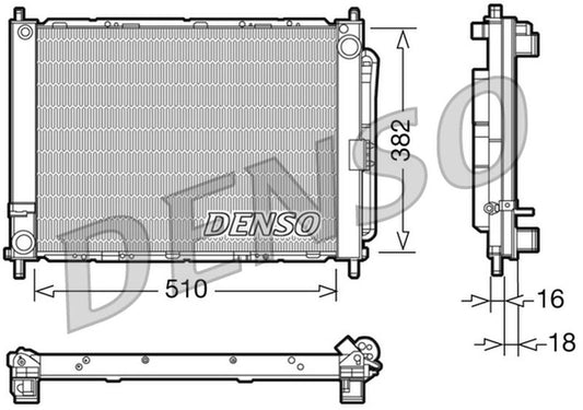 Denso Radiator DRM23102