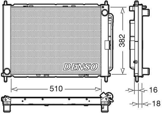 Denso Radiator DRM23104