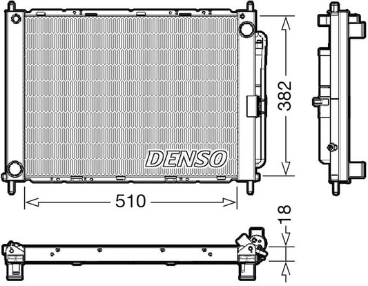 Denso Radiator DRM23111