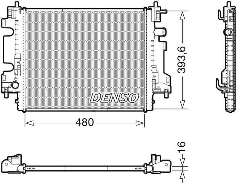 Denso Radiator DRM23113