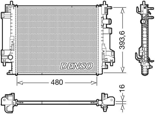 Denso Radiator DRM23117