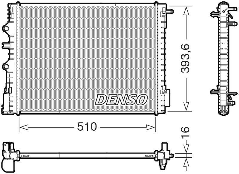 Denso Radiator DRM23120