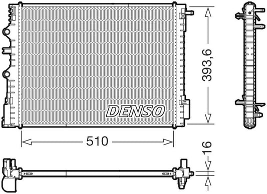 Denso Radiator DRM23120
