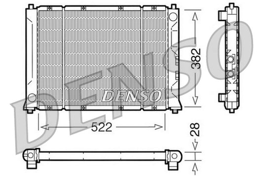 Denso Radiator DRM24005