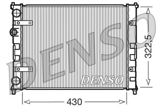 Denso Radiator DRM26007