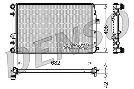Denso Radiator DRM26011