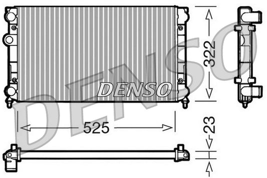 Denso Radiator DRM32005