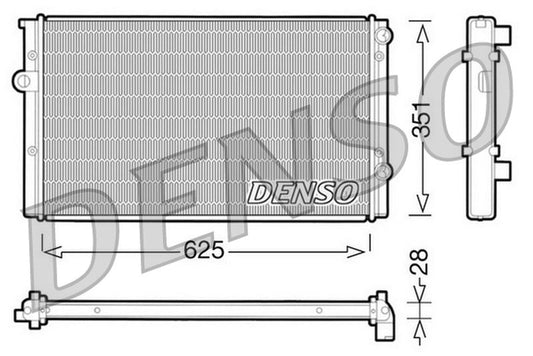 Denso Radiator DRM32008