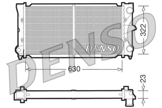 Denso Radiator DRM32025