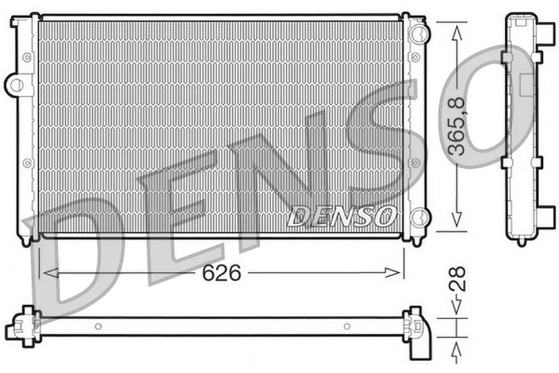 Denso Radiator DRM32027