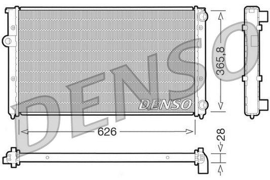 Denso Radiator DRM32027