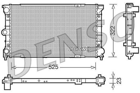 Denso Radiator DRM32031