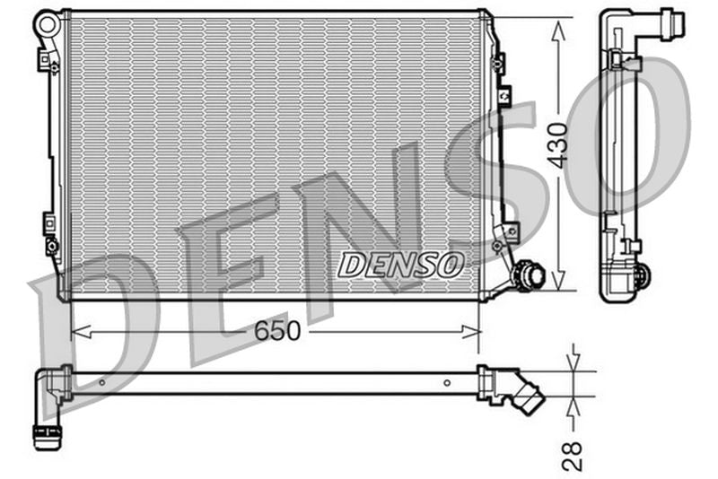 Denso Radiator DRM32037