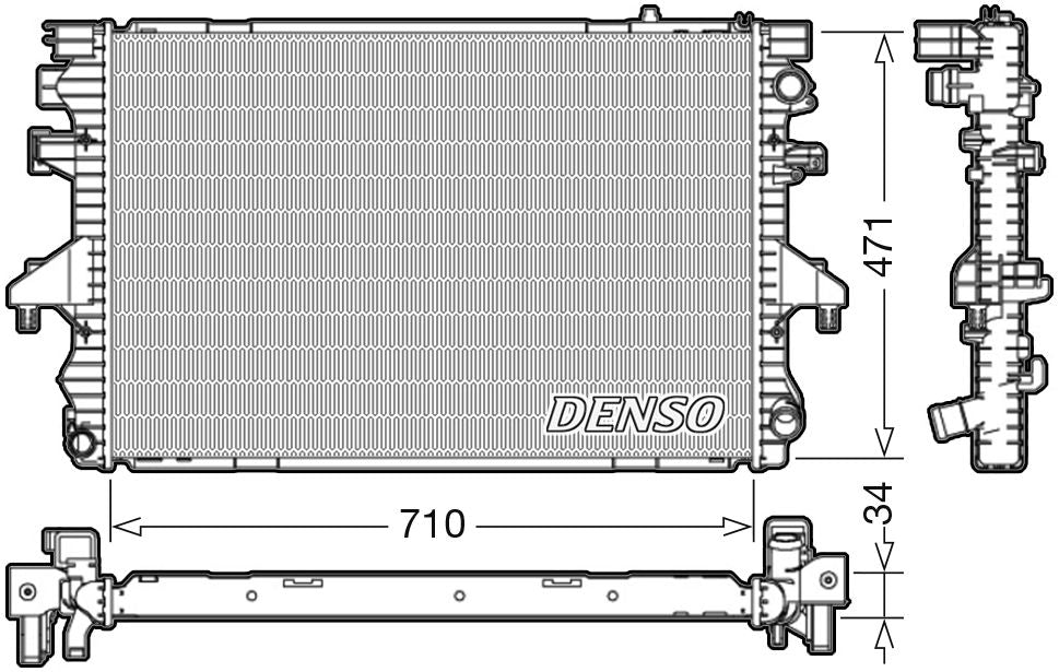 Denso Radiator DRM32040