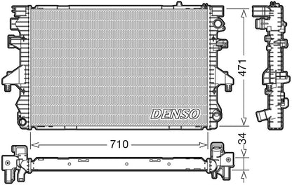 Denso Radiator DRM32040