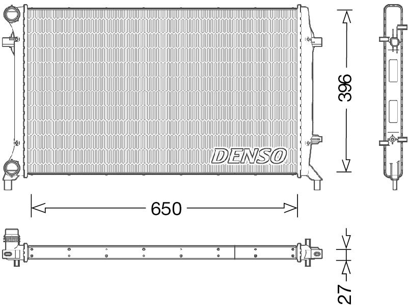 Denso Radiator DRM32045