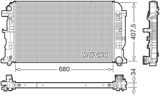Denso Radiator DRM32053