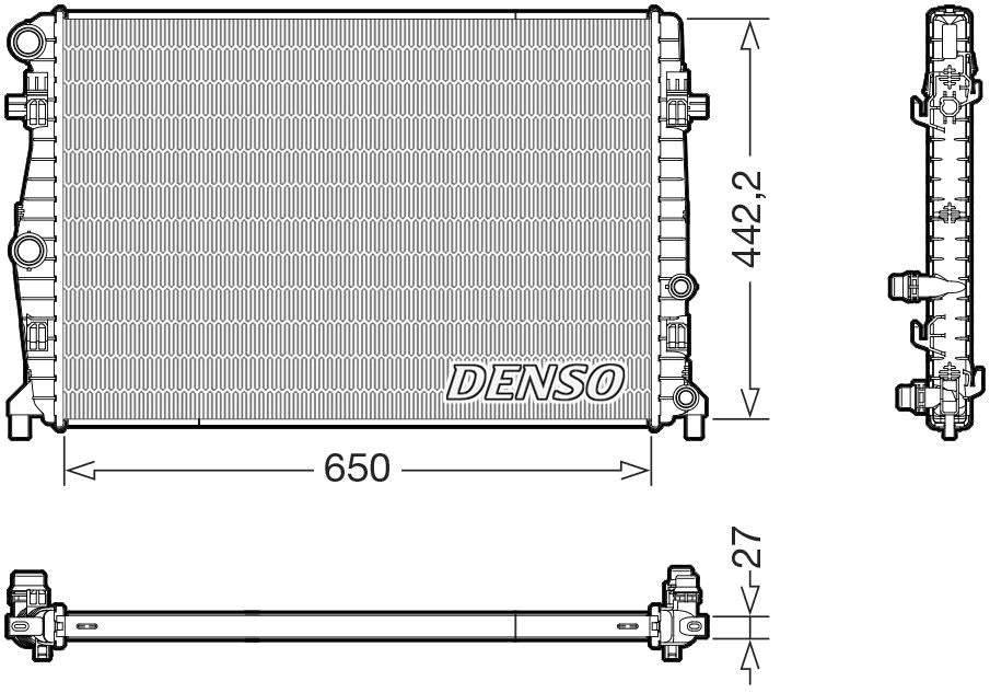 Denso Radiator DRM32058
