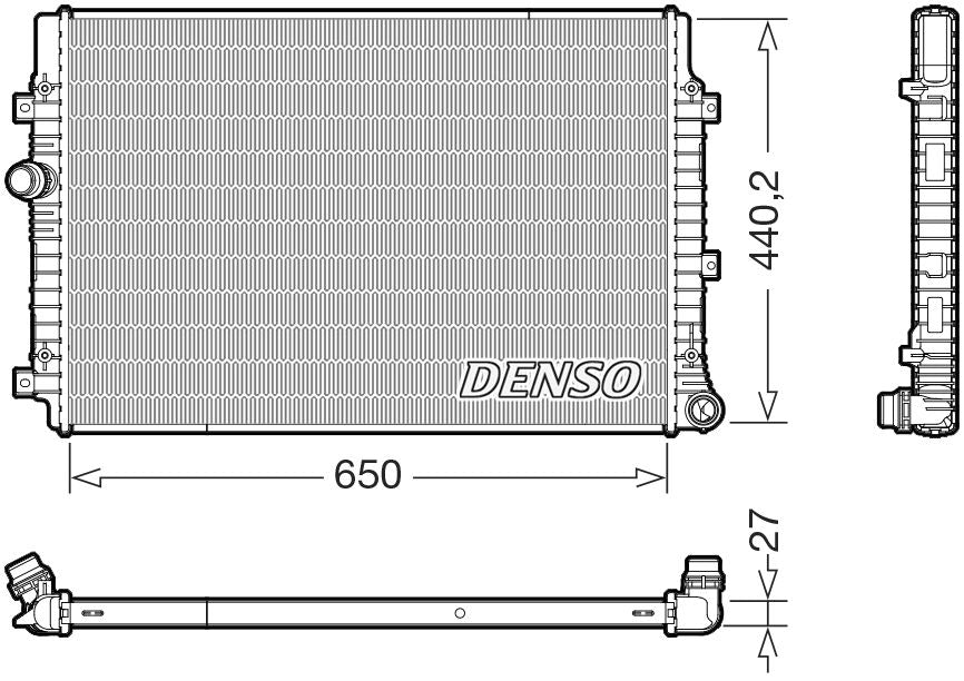 Denso Radiator DRM32059