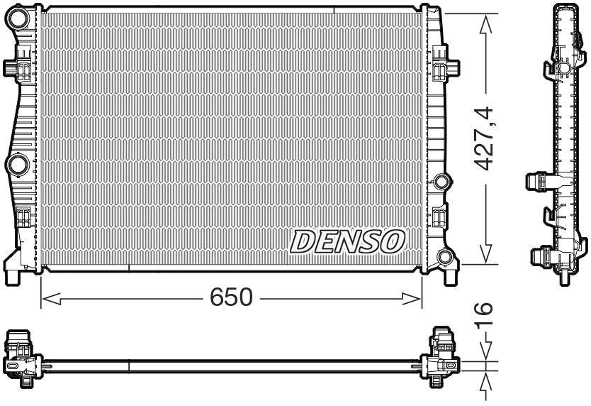 Denso Radiator DRM32060