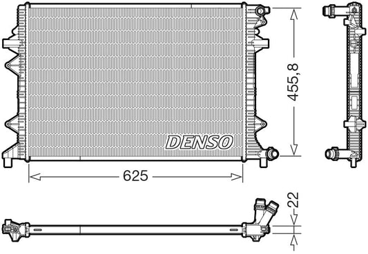 Denso Radiator DRM32066