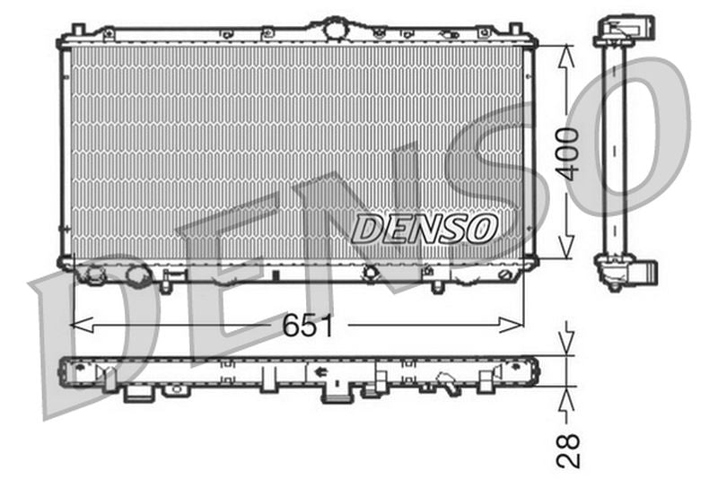Denso Radiator DRM33060
