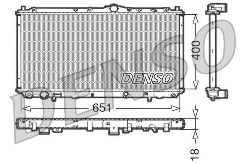 Denso Radiator DRM33061