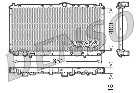 Denso Radiator DRM33061