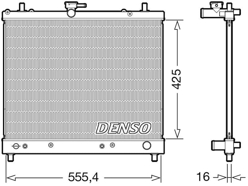 Denso Radiator DRM35006