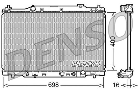Denso Radiator DRM40016