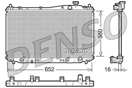 Denso Radiator DRM40019